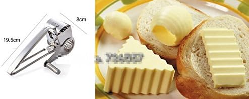 Canty wang® New Stainless Steel Classic Rotary Cheese Grater Safe Fondue Chocolate Lemon Cooking Baking Tools