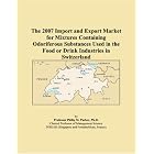 The 2007 Import and Export Market for Mixtures Containing Odoriferous Substances Used in... by  Parker, Philip M.