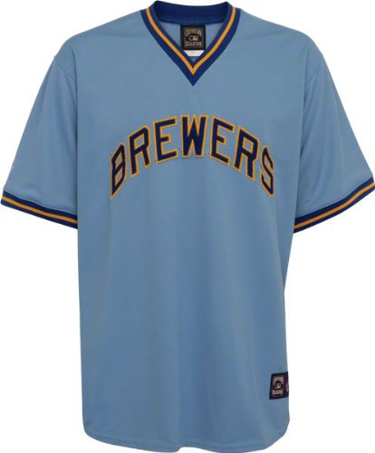 Milwaukee Brewers Cooperstown Replica Throwback Jersey