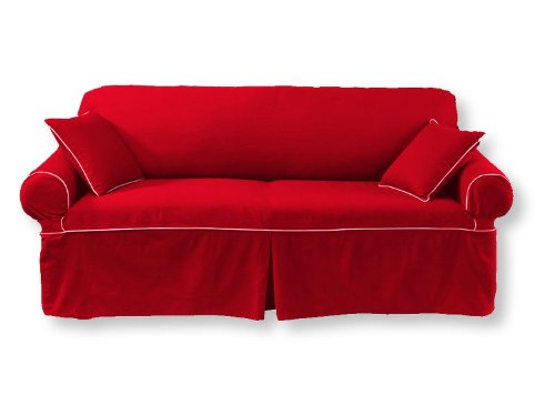 L.L.Bean Large Sofa Easy Fit Piped Slipcover