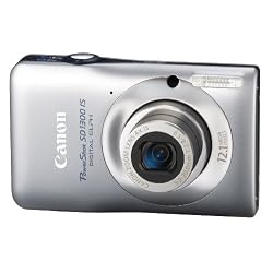 Canon PowerShot SD1300IS 12 MP Digital Camera with 4x Wide Angle Optical Image Stabilized Zoom and 2.7-Inch LCD (Silver)