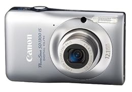 Canon PowerShot SD1300 IS 12 1 MP Digital Camera with 4x Wide Angle Optical Image Stabilized Zoom and 2 7-Inch LCD Silver 