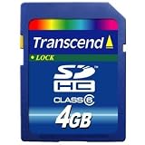 New TRANSCEND INFORMATION 4GB SDHC CARD SD 2.0 SPD Class 6 High Quality Modern Design Beautiful