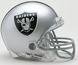 Oakland Raiders Revolution Style Pocket Pro NFL Helmet