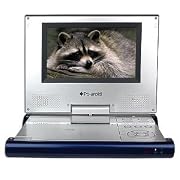 Polaroid 7" Swivel Portable DVD Player - Blue (DPA-07046Q)