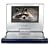 Polaroid 7" Swivel Portable DVD Player - Blue (DPA-07046Q)