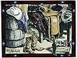 Set of 2 "Cowboy Closet" Decorative Placemats 12" x 17"