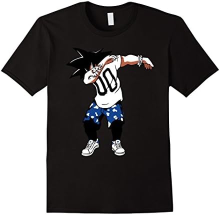 Men's Goku Dab Shirt Medium Black