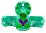 Bakugan Battle Brawlers Game Single LOOSE Figure Zephyroz Reaper (Green)