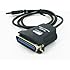C&E CNE35805 USB to Parallel IEEE 1284 Printer Adapter Cable PC