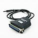 USB to Parallel IEEE 1284 Printer Adapter Cable for PC