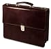 Jack Georges Sienna Cherry Briefcase Double Gusset Flap - JG-CR7422