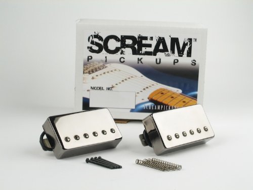 Scream Black Nickel Humbucker Pickup Set