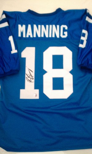 Peyton Manning Signed Indianapolis Colts Jersey Authentic