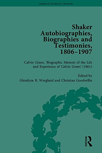 Shaker Autobiographies, Biographies and Testimonies, 1806-1907 (American Communal Societies)