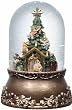 8" Exquisite Musical Rotating Nativity Christmas Snow Globe Glitterdome