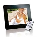 Intenso Photopromotor Digitaler Bilderrahmen (20,3cm (8 Zoll) Display, SD Kartenslot, Fernbedienung) schwarz