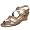 Platina/Silver Leather