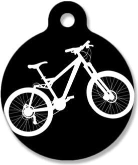 Mountain Bike Full-Color Personalized Custom Key Chain