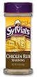Sylvia's Chicken Rub Seasoning, 4-Ounce Containers (Pack of 12)