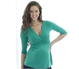 Matte Jersey Obi Styled Wrap Front Top