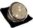 Compact mirror with white CrystallizedTM - Swarovski Elements