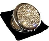 Swarovski - Gorgeous Pave Crystal Mirrored Compact