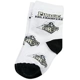 Purdue Boilermakers White Infant 903 (0-13) All Over Team Logo Bootie Socks