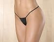 SILK Micro Thong Panty 4 COLORS Red Cobalt Purple or Black
