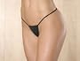 SILK Micro Thong Panty 3 COLOR Options Red Cobalt or Black