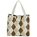 Elle Sadie Lunch Bag - Brown Argyle