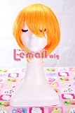25-30cm Short Orange Kagura Gintama Cosplay Wig Rw33