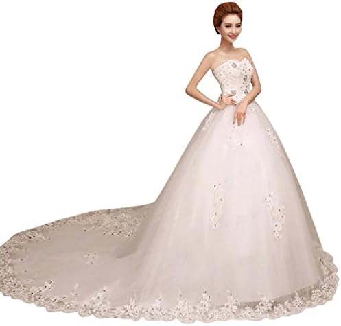 KISSBRIDAL Women's Beach Wedding Dressing Gown For Bridal Party Size 8 Ivory