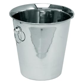 Classic Large 2-Gallon Stainless Steel Ice Bucket by Hawk