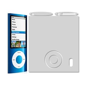 Skinomi TechSkin - Invisible Protector Shield Full Body Skin Apple iPod Nano 5G + LIFETIME REPLACEMENTS