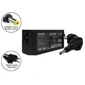 Ac Adapter TOSHIBA Satellite M115-S1061 M45-S169 M55-S141 3000 A80 A85 L15 L20; PA3468U-1ACA PA3396U-1ACA PA-1650-01 65w