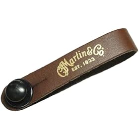 Leather Guitar Strap Button
