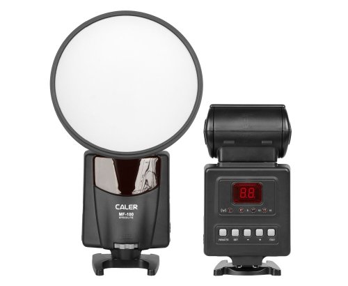 Jinbei Caler MF-100 Blitzkopf - Leitzahl 60 - für MF-35 Battery Pack