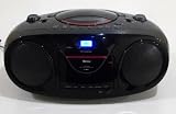 Produkt-Bild: Tevion Radiorecorder Tuner Radio MP3 CD AUX Radiorekorder Schwarz TOP NEU