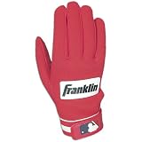 Franklin Cold Weather Batting Glove ( sz. M, Red )