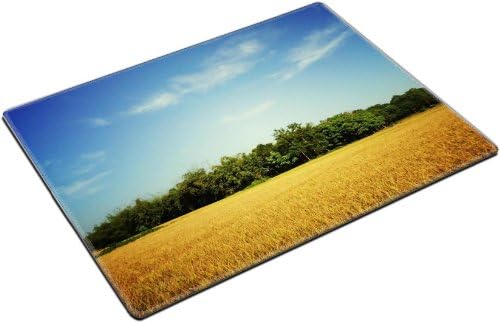Gold Bangladesh Blue Skies Village Placemat Pads Customized Made To Order Support Ready 15 6/8 Inch (400mm) X 11 13/16 Inch (300mm) X 1/8 Inch (3mm) High Quality Eco Friendly Cloth With Neoprene Rubber Liil Place Mouse Pad Desktop Mousepad Laptop Mousepads Comfortable Table Desk Kitchen Computer Mouse Mat Cute Gaming Mouse_Pad