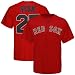 Boston Red Sox Carlton Fisk Red Jersey T-ShirtSmall