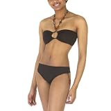 Mossimo Black: Beaded Necklace Swimwear - Brown
