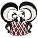 13895 Pepe Le Pew & Penelope Looney Toons Heart Salt and Pepper Shaker Set