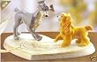 LENOX DISNEY LADY AND THE TRAMP TRUE LOVE FIGURINE