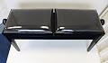 Legato Duet Duo Piano Keyboard Stool Seat - Black Ebony Rosewood