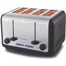 Philips HD2647/20 4-Slice Brushed Metal Toaster