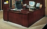 Office Furniture DMI - Left Executive U-Shaped Desk - Transitional Office F ....