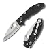 Spyderco Manix 2 G-10 Plain Edge Knife, Black