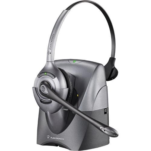 Plantronics SupraPlus CS351N/A Wireless Monaural Noise Canceling Headset with EU Power Adaptor
